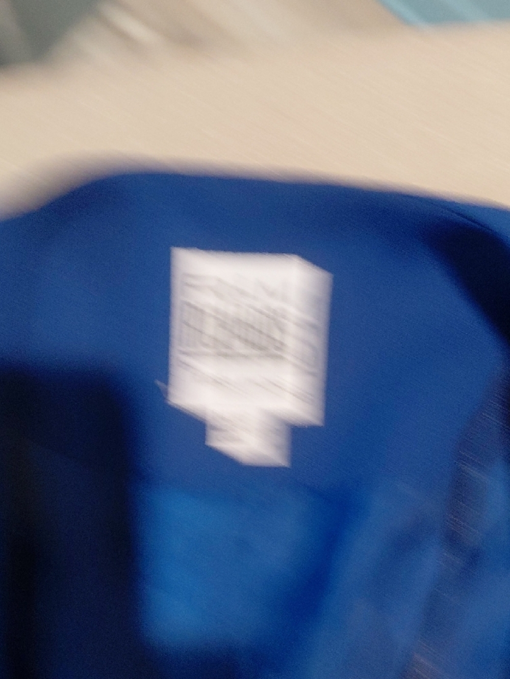 R & M Richards Royal Blue Embellished V-Neck Blazer - Picture 4 of 6